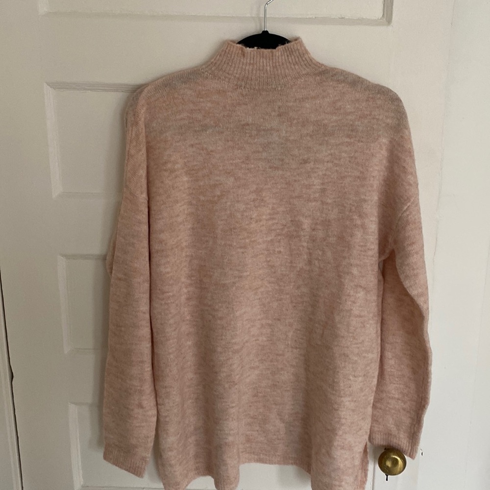 Pink tunic style sweater